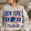 New York Football Fan Retro - Adult & Kids T-Shirts, Sweatshirts & Hoodies apparel design preview 1