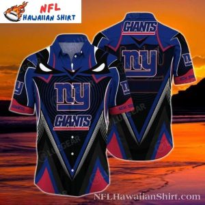New York Giants Abstract Geometric Pattern Aloha - Adult & Kids T-Shirts, Sweatshirts & Hoodies apparel design preview 1