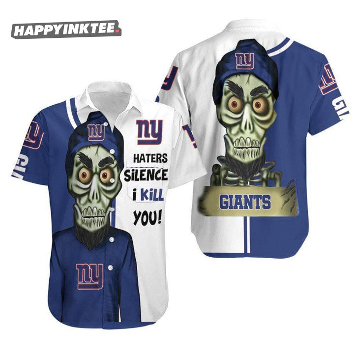 New York Giants Haters I Kill You Hawaiian - Adult & Kids T-Shirts, Sweatshirts & Hoodies apparel design preview 1