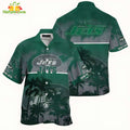 New York Jets Palm Coconut Coast Tropical Hawaiian - Adult & Kids T-Shirts, Sweatshirts & Hoodies apparel design preview 1