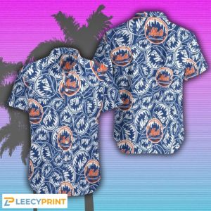 New York Mets 3D Hawaiian Print Gift For Men And - Adult & Kids T-Shirts, Sweatshirts & Hoodies apparel design preview 1
