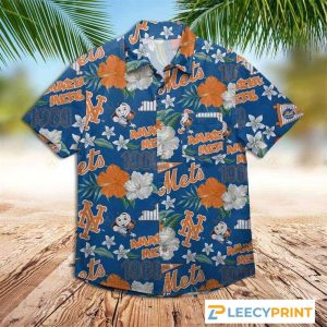 New York Mets City Best Hawaiian Hot Trendy, - Adult & Kids T-Shirts, Sweatshirts & Hoodies apparel design preview 1