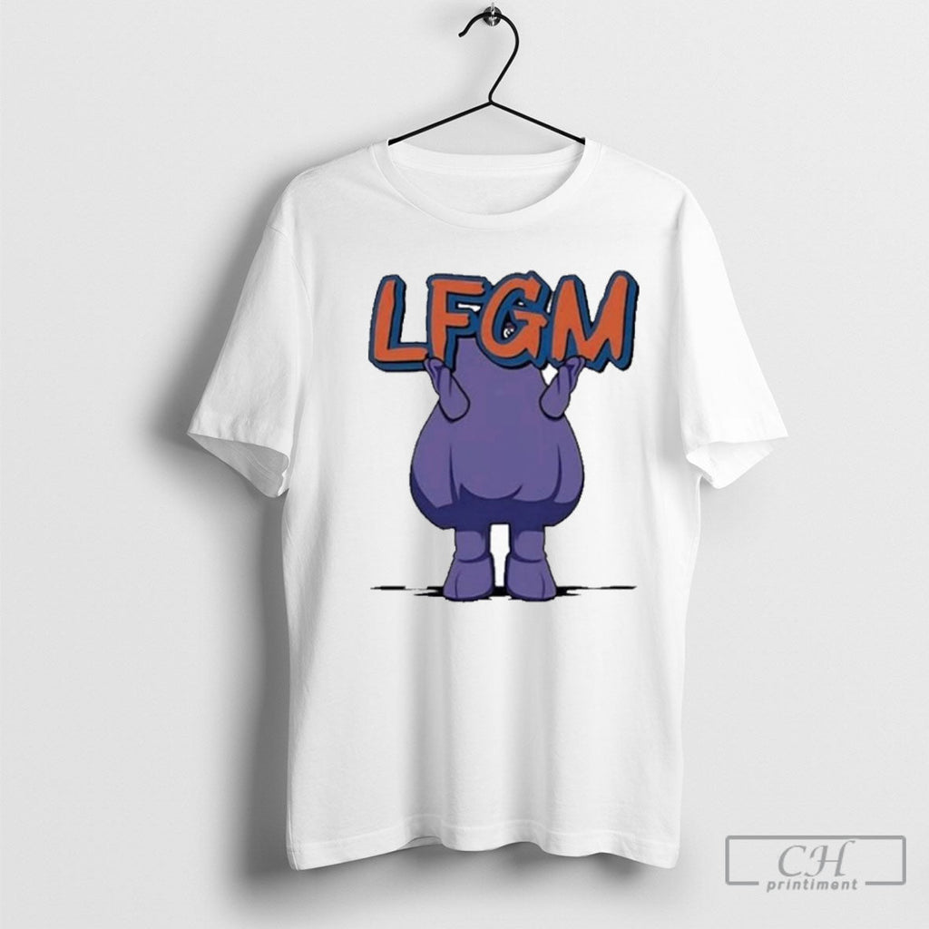 New York Mets Grimace Lfgm - Adult & Kids T-Shirts, Sweatshirts & Hoodies apparel design preview 1
