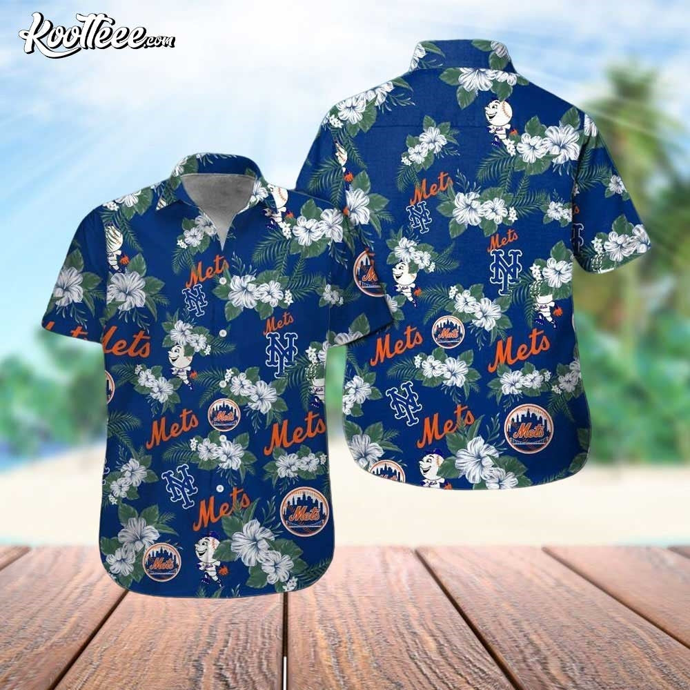 New York Mets Hawaiian - Adult & Kids T-Shirts, Sweatshirts & Hoodies apparel design preview 1