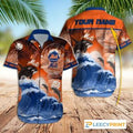 New York Mets MLB Baseball Team Custom Hawaiian - Adult & Kids T-Shirts, Sweatshirts & Hoodies apparel design preview 1
