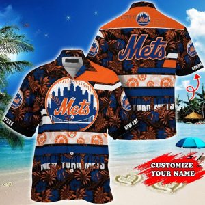 New York Mets MLB Super Hawaiian Summer, - Adult & Kids T-Shirts, Sweatshirts & Hoodies apparel design preview 1