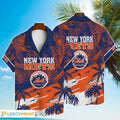 New York Mets Major League Baseball 3D Print Hawaiian - Adult & Kids T-Shirts, Sweatshirts & Hoodies apparel design preview 1