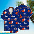New York Mets Major League Baseball Simple Pattern 3D - Adult & Kids T-Shirts, Sweatshirts & Hoodies apparel design preview 1