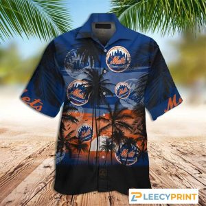 New York Mets Tropical Aloha Best Hawaiian - Adult & Kids T-Shirts, Sweatshirts & Hoodies apparel design preview 1