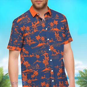 New York Mets Vintage MLB Hawaiian For Summer, - Adult & Kids T-Shirts, Sweatshirts & Hoodies apparel design preview 1