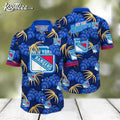 New York Rangers NHL Hawaiian - Adult & Kids T-Shirts, Sweatshirts & Hoodies apparel design preview 1