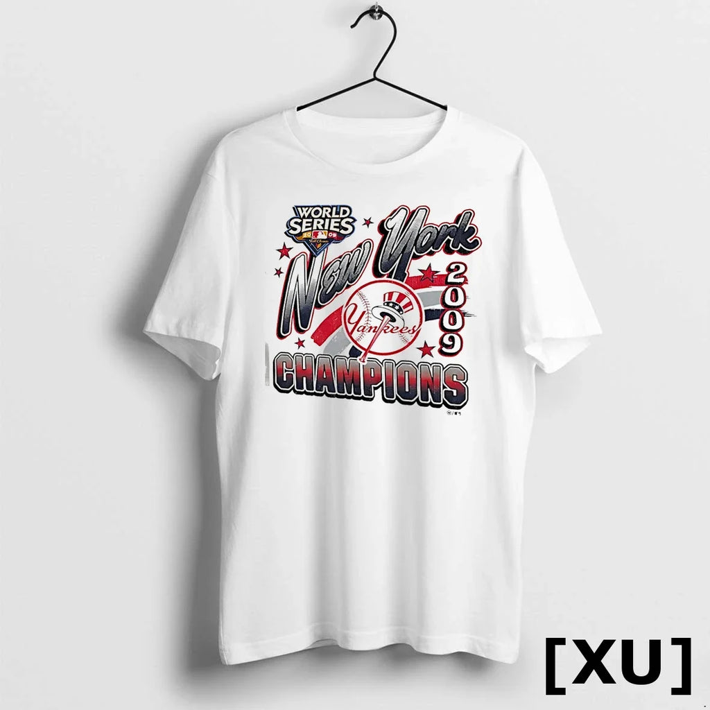 New York Yankees 2009 World Series Champions Vintage - Adult & Kids T-Shirts, Sweatshirts & Hoodies apparel design preview 1
