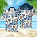New York Yankees 3D Baseball Hawaiian - Adult & Kids T-Shirts, Sweatshirts & Hoodies apparel design preview 1