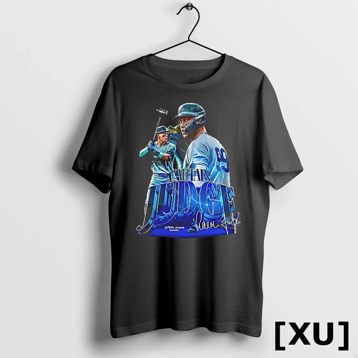 New York Yankees Captain Judge Graphic Signature - Adult & Kids T-Shirts, Sweatshirts & Hoodies apparel design preview 1