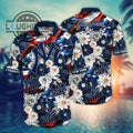 New York Yankees Flower Summer Hawaiian Ny Button Up - Adult & Kids T-Shirts, Sweatshirts & Hoodies apparel design preview 1