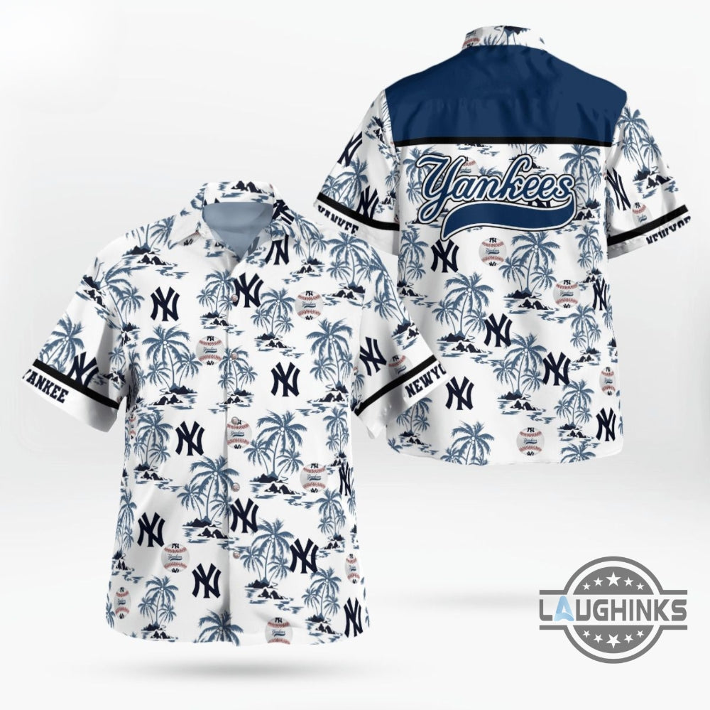New York Yankees Hawaiian Ny Mlb - Adult & Kids T-Shirts, Sweatshirts & Hoodies apparel design preview 1