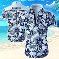 New York Yankees Hawaiian Tropical Flower Pattern - Adult & Kids T-Shirts, Sweatshirts & Hoodies apparel design preview 1