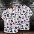 New York Yankees Major League Baseball Print Hawaiian - Adult & Kids T-Shirts, Sweatshirts & Hoodies apparel design preview 1