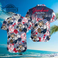New York Yankees Tropical Floral Custom Name Aloha - Adult & Kids T-Shirts, Sweatshirts & Hoodies apparel design preview 1