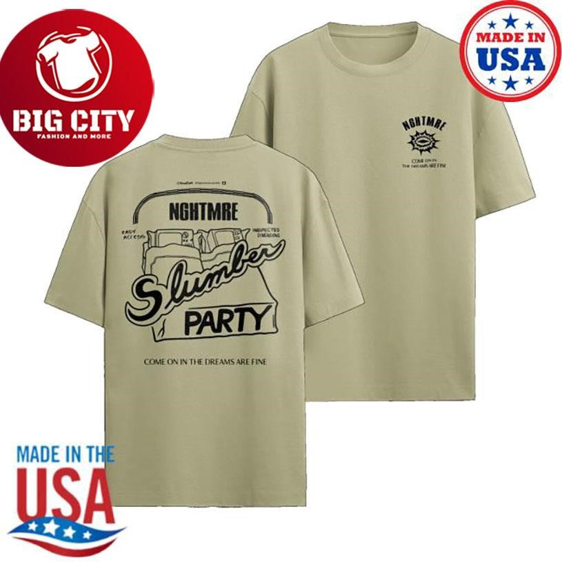 Nghtmre Slumber Party Two Sided - Adult & Kids T-Shirts, Sweatshirts & Hoodies apparel design preview 1