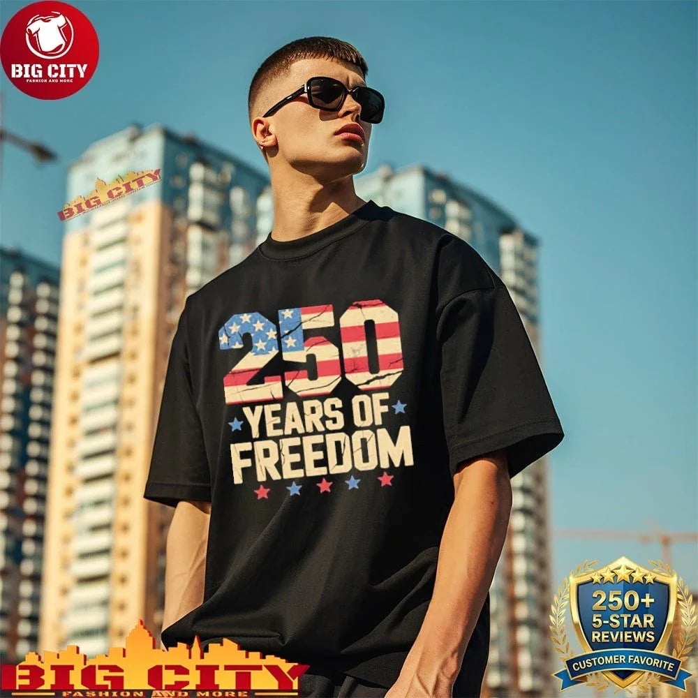 Nice 1776 2026 250 years of Freedom - Adult & Kids T-Shirts, Sweatshirts & Hoodies apparel design preview 1