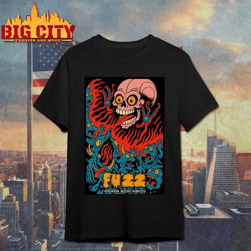 Nice Fuzz Tour Los Angeles CA On Jan 23 2026 Poster - Adult & Kids T-Shirts, Sweatshirts & Hoodies apparel design preview 1