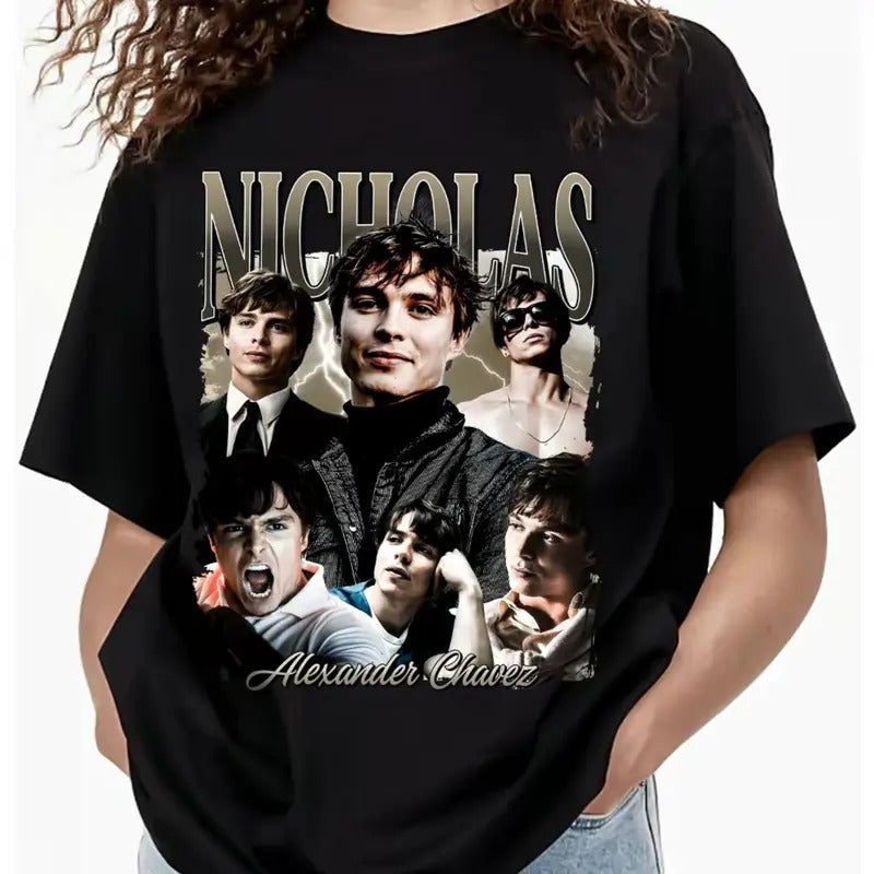Nicholas Alexander Chavez Vintage Fan - Adult & Kids T-Shirts, Sweatshirts & Hoodies apparel design preview 1