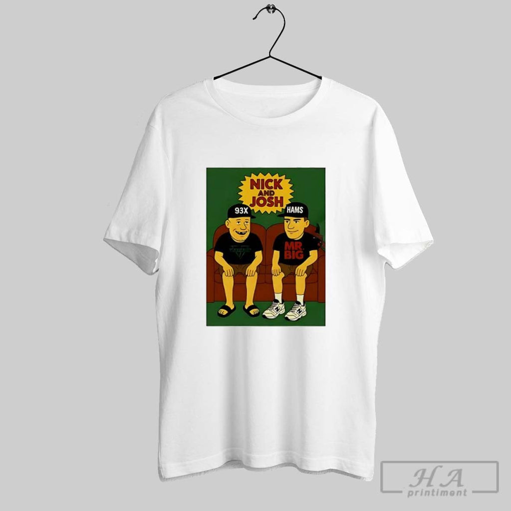 Nick And Josh 93x Hams - Adult & Kids T-Shirts, Sweatshirts & Hoodies apparel design preview 1