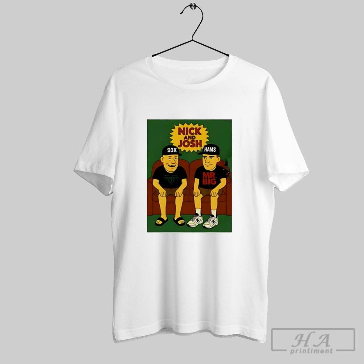 Nick And Josh 93x Hams - Adult & Kids T-Shirts, Sweatshirts & Hoodies apparel design preview 1