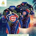 Chicago Cubs Hawaiian Night Game Flora Tropical - Adult & Kids T-Shirts, Sweatshirts & Hoodies apparel design preview 1