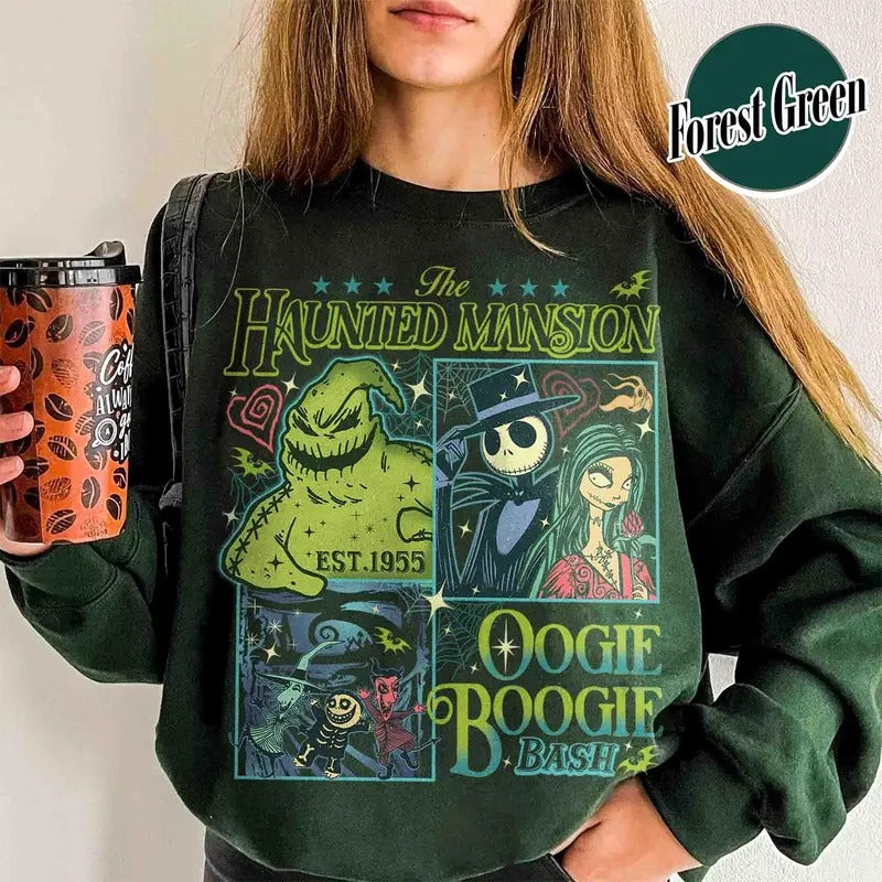 Nightm.Are O.N Mai.N Stre.Et Halloween Fall Retro - Adult & Kids T-Shirts, Sweatshirts & Hoodies apparel design preview 1