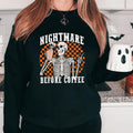 Nightmare Before Coffee Funny Skeleton Drinking Lover - Adult & Kids T-Shirts, Sweatshirts & Hoodies apparel design preview 1