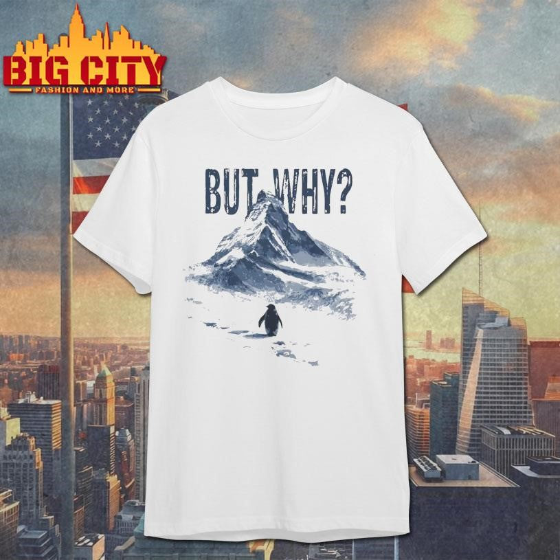 Nihilist Penguin But Why - Adult & Kids T-Shirts, Sweatshirts & Hoodies apparel design preview 1
