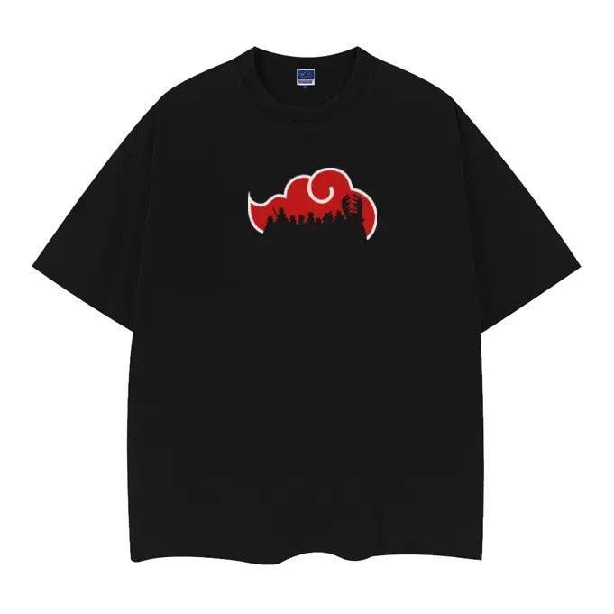Ninja "Akatsuki" Vintage Anime 100% Cotton Original - Adult & Kids T-Shirts, Sweatshirts & Hoodies apparel design preview 1