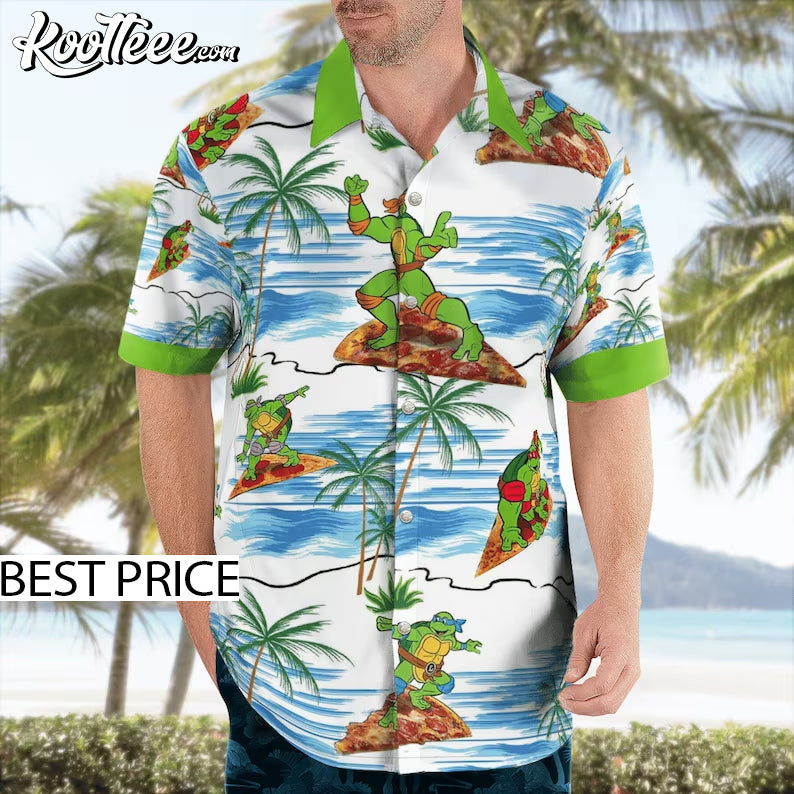 Ninja Turtles Hawaiian - Adult & Kids T-Shirts, Sweatshirts & Hoodies apparel design preview 1