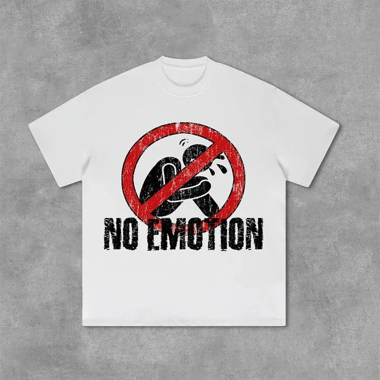 No Emotion Graphics Print Cotton S 4XL Menswear - Adult & Kids T-Shirts, Sweatshirts & Hoodies apparel design preview 1