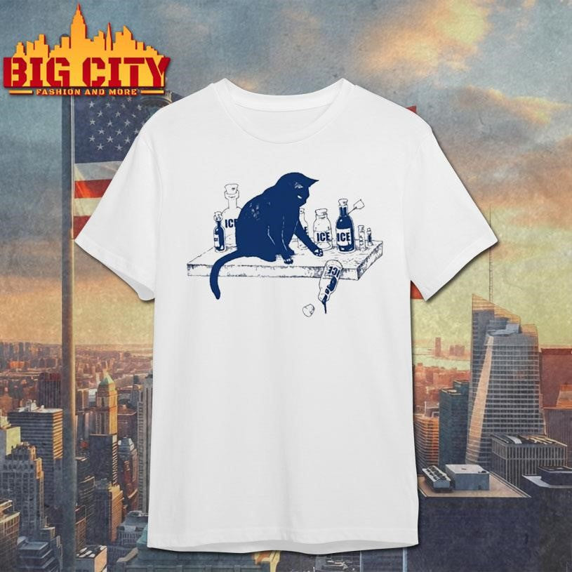 No Ice With Cat - Adult & Kids T-Shirts, Sweatshirts & Hoodies apparel design preview 1
