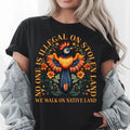 No One Is Illegal Stolen Land Antiracist Pro - Adult & Kids T-Shirts, Sweatshirts & Hoodies apparel design preview 1