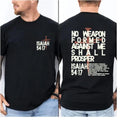 No Weapon Formed Against Me Shall Prosper Pure Cotton - Adult & Kids T-Shirts, Sweatshirts & Hoodies apparel design preview 1