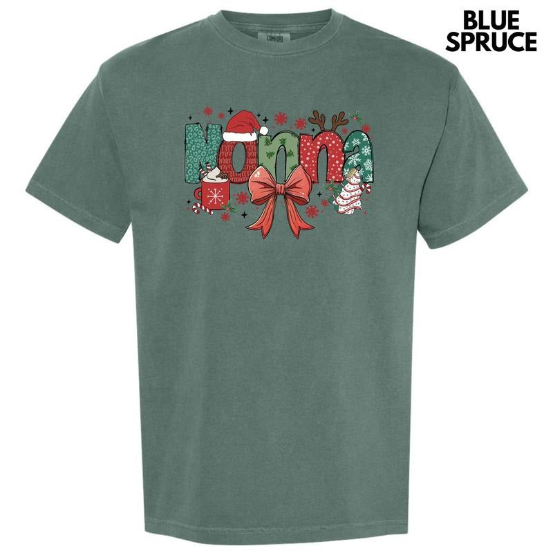 Nonna Jolly Comfort Colors 'NLB' - Adult & Kids T-Shirts, Sweatshirts & Hoodies apparel design preview 1