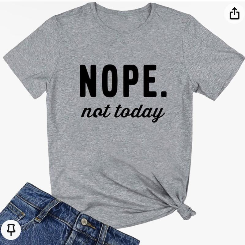 Nope Not Today Summer Bookworms Crew Neck Top - Adult & Kids T-Shirts, Sweatshirts & Hoodies apparel design preview 1
