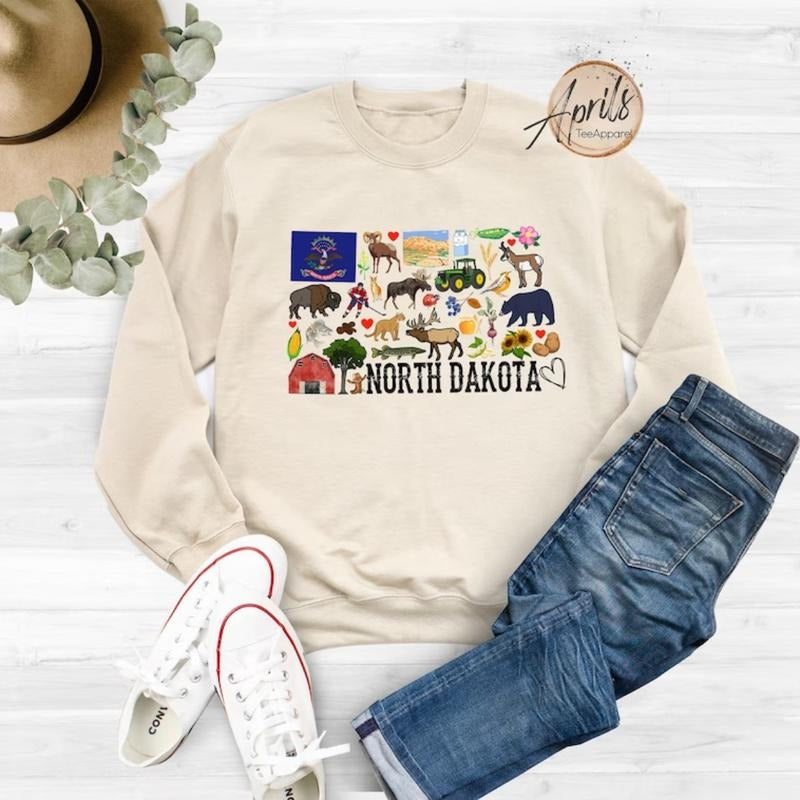 North Dakota State Tops - Adult & Kids T-Shirts, Sweatshirts & Hoodies apparel design preview 1