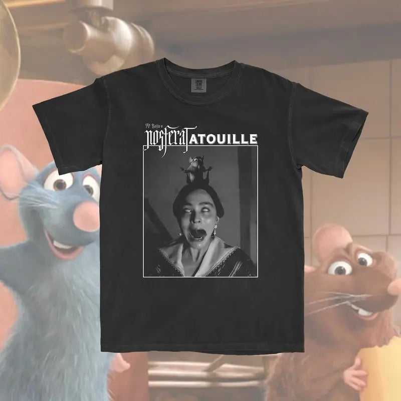 Nosferatatouille Nosferatu Ratatouille Mashup Fans - Adult & Kids T-Shirts, Sweatshirts & Hoodies apparel design preview 1