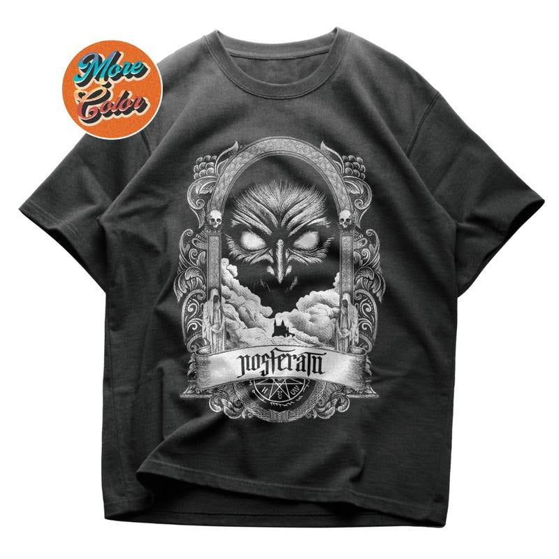 Nosferatu Movie Bill Skarsgard Count Orlok Nicholas - Adult & Kids T-Shirts, Sweatshirts & Hoodies apparel design preview 1