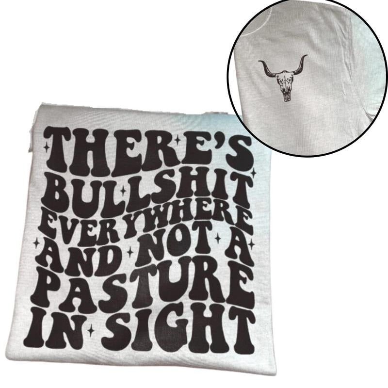 Not Pasture Sight 2side Western Outfits Tops - Adult & Kids T-Shirts, Sweatshirts & Hoodies apparel design preview 1