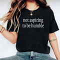 Not Aspiring Be Humble Kamalaa Harris Kamalla 2024 - Adult & Kids T-Shirts, Sweatshirts & Hoodies apparel design preview 1