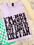 Not Famous - Adult & Kids T-Shirts, Sweatshirts & Hoodies apparel design preview 1