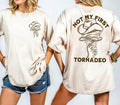 Not My First Tornado 2 Sides Twisters Glen Powell - Adult & Kids T-Shirts, Sweatshirts & Hoodies apparel design preview 1