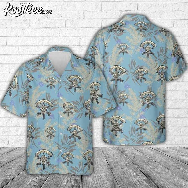 Nous Defions Mortus Discriminatus Skull Hawaiian - Adult & Kids T-Shirts, Sweatshirts & Hoodies apparel design preview 1