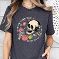 Now Im Down Bad Funny Skeleton Music Lovers Rock Roll - Adult & Kids T-Shirts, Sweatshirts & Hoodies apparel design preview 1